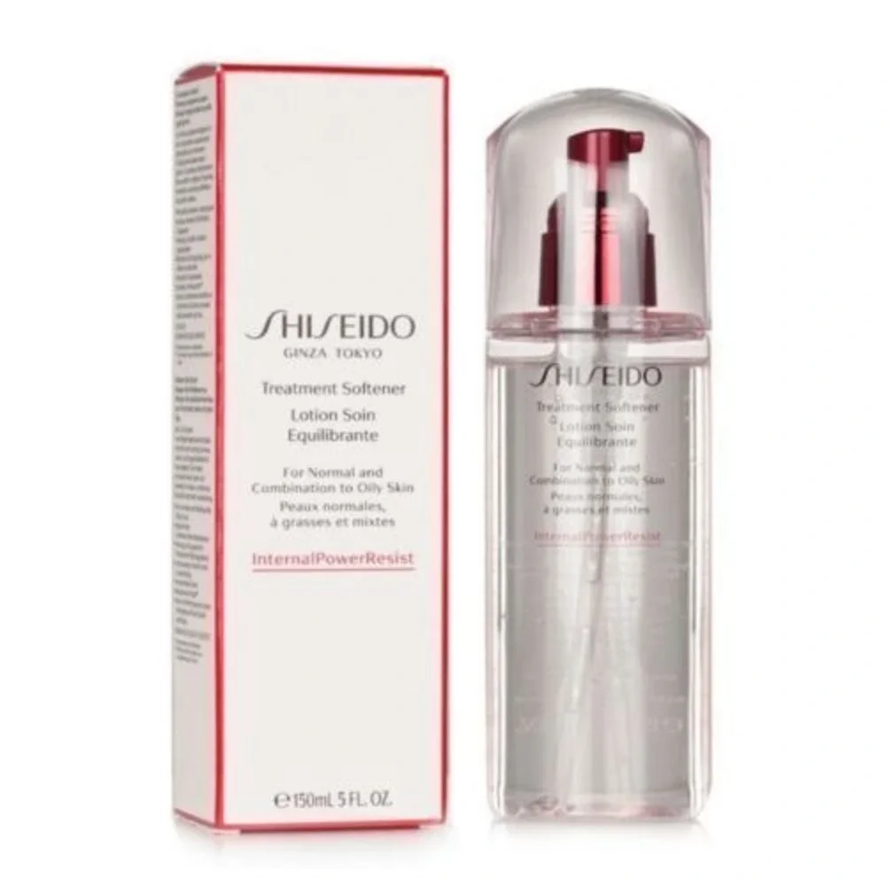 NEW Shiseido Ginza Tokyo Softener 150ml/5oz with‎ Red Beauty Bag Set